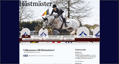 Desktop Screenshot of hastmaster.se