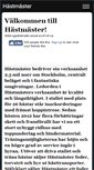 Mobile Screenshot of hastmaster.se