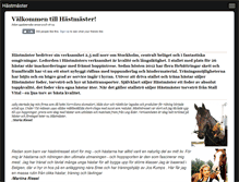 Tablet Screenshot of hastmaster.se
